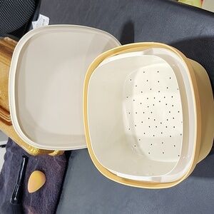 VINTAGE TUPPERWARE MICROWAVE STEAMER
